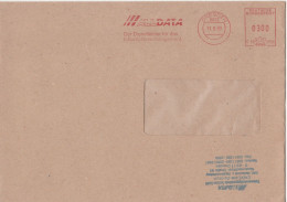 Deutsche Bundespost Brief Mit Freistempel VGO PLZ Oben Dresden 1993 All DATA C58 599G - Macchine Per Obliterare (EMA)