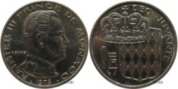 Monaco - Principauté - Rainier III - 1 Franc 1978 - SUP/AU55 - Mon4367 - 1960-2001 Nouveaux Francs