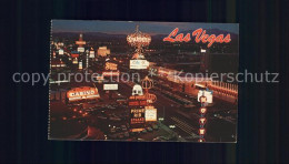 11705537 Las_Vegas_Nevada Fliegeraufnahme At Night - Andere & Zonder Classificatie