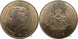 Monaco - Principauté - Rainier III - 10 Francs 1978 - SUP/MS60 - Mon6654 - 1960-2001 Nouveaux Francs