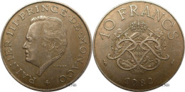 Monaco - Principauté - Rainier III - 10 Francs 1982 - TTB+/AU50 - Mon6659 - 1960-2001 New Francs