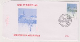 FDC 1250 COB 2731 Noël Et Nouvel An Oblitération Bruxelles - 1991-2000