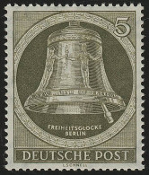 82y Glocke II  5 Pf, WAAGERECHT Geriffelt ** Geprüft Schlegel BPP - Variedades Y Curiosidades