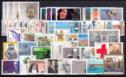 1347-1396 Bund-Jahrgang 1988 Komplett Postfrisch ** - Collections Annuelles