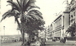 *CPA - 06 NICE Promenade Des Anglais Et Palais De La Méditerranée - Bauwerke, Gebäude