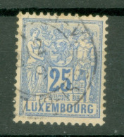 Luxembourg   Yvert  52  Ob  TB   - 1882 Allégorie