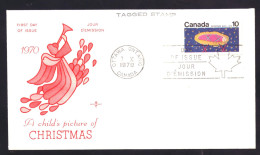 Canada 671 FDC Christmas (1970) - 1961-1970