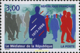 124578 MNH FRANCIA 1998 25 ANIVERSARIO DE LA FUNCION DE MEDIADOR DE LA REPUBLICA - Autres & Non Classés