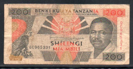 659-Tanzanie 200 Shilingi 1993 OC965 Sig.11 - Tansania