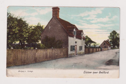 ENGLAND - Bedford Elstow Bunyan's Cottage Unused Vintage Postcard - Bedford