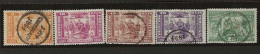 Portugal     .  Y&T      .    96/100       .   O  (97: (*) )    .     Cancelled - Used Stamps