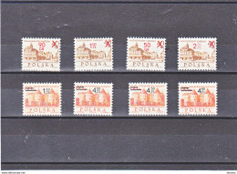 POLOGNE 1972 SURCHARGES Yvert 2041-2048,  Michel 2195-2200 NEUF** MNH Cote 3,50 Euros - Nuevos