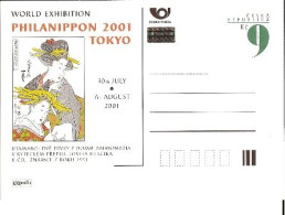 CDV A 72 Czech Republic Philanippon Tokyo 2001 - Ansichtskarten
