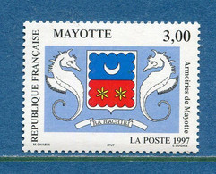 Mayotte - YT N° 43 ** - Neuf Sans Charnière - 1997 - Unused Stamps