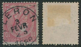 émission 1884 - N°46 Obl Simple Cercle "Fléron" // (AD) - 1884-1891 Leopold II