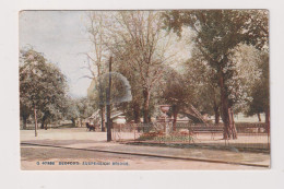 ENGLAND - Bedford Suspension Bridge Used Vintage Postcard - Bedford