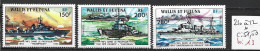 WALLIS ET FUTUNA 210 à 12 * Côte 51.50 € - Unused Stamps