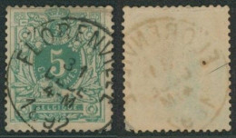 émission 1884 - N°45 Obl Simple Cercle "Florenville" // (AD) - 1884-1891 Leopold II