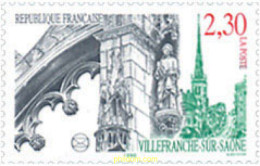 124107 MNH FRANCIA 1990 63 CONGRESO DE LA FEDERACION DE SOCIEDADES FILATELICAS FRANCESAS EN VILLEFRANCHE SUR SAONE - Andere & Zonder Classificatie