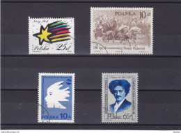 POLOGNE 1986 Yvert 2823 + 2836-2837 + 2878 Oblitéré, VFU Cote 2,60 Euros - Used Stamps