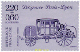 244785 MNH FRANCIA 1989 DIA DEL SELLO - Autres & Non Classés