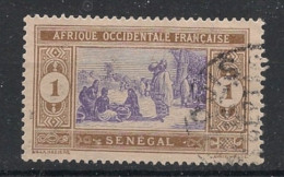 SENEGAL - 1914-17 - N°YT. 53 - Marché 1c Brun Et Violet - Oblitéré / Used - Oblitérés