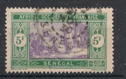 SENEGAL - 1914-17 - N°YT. 69 - Marché 5f Vert Et Violet - Oblitéré / Used - Oblitérés