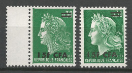 REUNION  N° 420 Et 384 NEUF** LUXE SANS CHARNIERE NI TRACE / Hingeless  / MNH - Nuevos