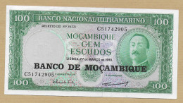 100 ESCUDOS 1961 NEUF - Mozambico