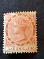 TOBAGO  SG 24c  1s Orange Brown MH* - Trinidad & Tobago (...-1961)