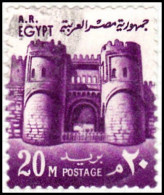 1973 - EGIPTO - BAB AL FUTUH - PUERTA DE LAS CONQUISTAS - YVERT 918 - Gebruikt