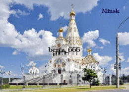 Belarus Minsk All Saints Church New Postcard - Weißrussland