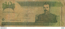 BILLET   REPUBLICA DOMINICANA 10  PESOS - Dominicana