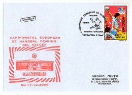 H 5 - 129 HANDBALL, Austria-Hungary, Romania - Cover - Used - 2000 - Covers & Documents