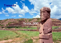 Bolivia Tiwanaku Monolith UNESCO New Postcard - Bolivia