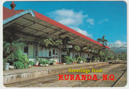 Australia QUEENSLAND QLD Railway Station KURANDA Murray Views W53 Postcard C1980s - Far North Queensland