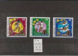 POLYNESIE   TIMBRES  N° 93/95  PA   N** - Neufs