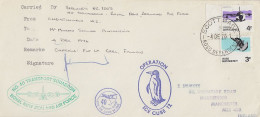 Ross Dependency Antarctic Flight From Christchurch To McMurdo 4 DEC 1976  (RO200) - Lettres & Documents