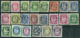 Norvège Série Cor Petite De Collection 18 Timbres Entre N° Y&T 49 Et 224 Belles Oblitérations à Voir! - Used Stamps