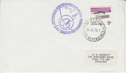 Ross Dependency NZARP Ca Scott Base 24 JA 1976 (RO203) - Lettres & Documents