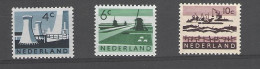Nederland 1962-63 Landscapes Paysages MNH ** NVPH 792/4 Yvert 760/61A - Ungebraucht