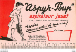 BUVARD ASPYR-POUP ASPIRATEUR JOUET - A