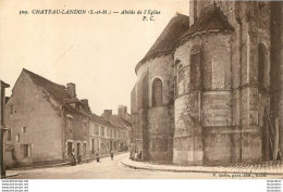 CHATEAU LANDON ABSIDE DE L'EGLISE - Chateau Landon