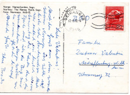 78362 - Norwegen - 1972 - 80o Wikingerkunst EF A AnsKte GEIRANGER -> Westdeutschland - Storia Postale