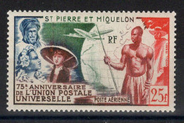 SPM - YV PA 21 N** MNH Luxe , UPU , Cote 25 Euros - Unused Stamps