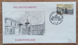 Belgique - FDC 1996 - YT N°2644 - Palais D'Egmont - 1991-2000