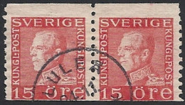 Schweden, 1921, Michel-Nr. 179 I, WA II, Gestempelt - Usati