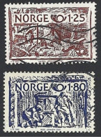 Norwegen, 1980, Mi.-Nr. 821-822, Gestempelt - Oblitérés