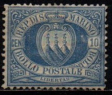 SAINT-MARIN 1877-90 SANS GOMME - Unused Stamps