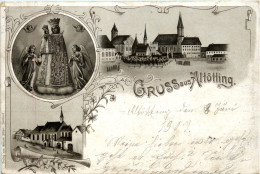 Gruss Aus Altötting - Litho - Altoetting